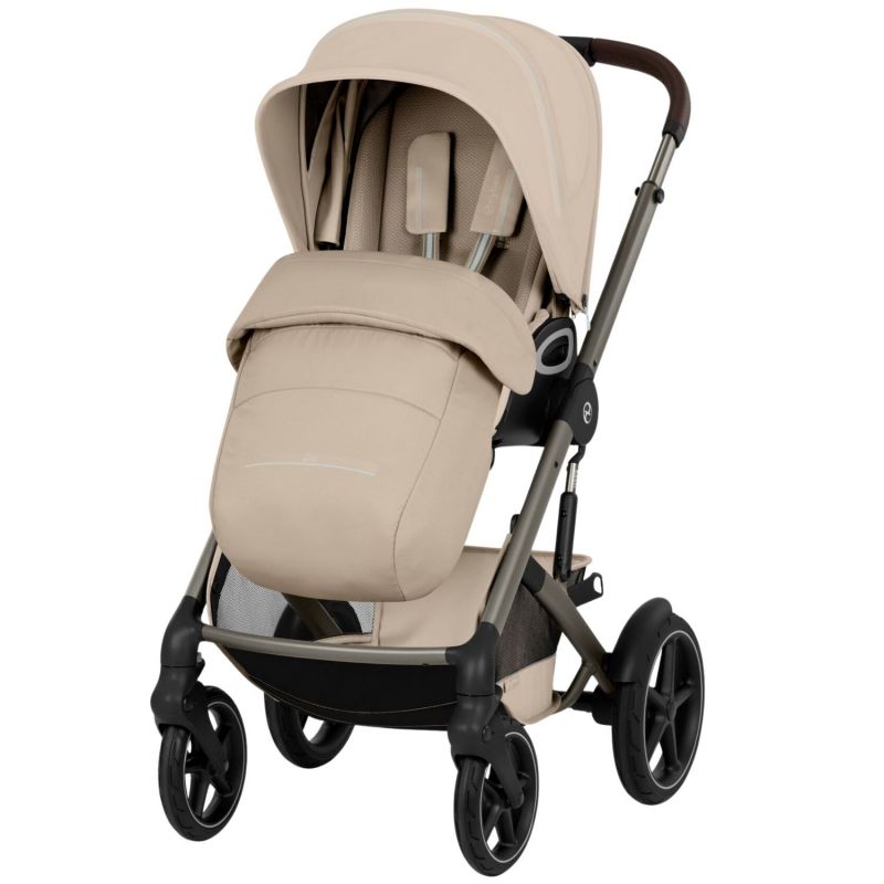 Poussette tout-terrain Talos S Lux 2026 avec nacelle soupleAlmond Beige Cybex Produit 5