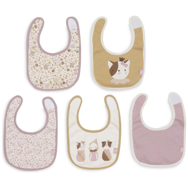Lot de 5 bavoirs imperméables Flower Fairies Jollein Produit 3