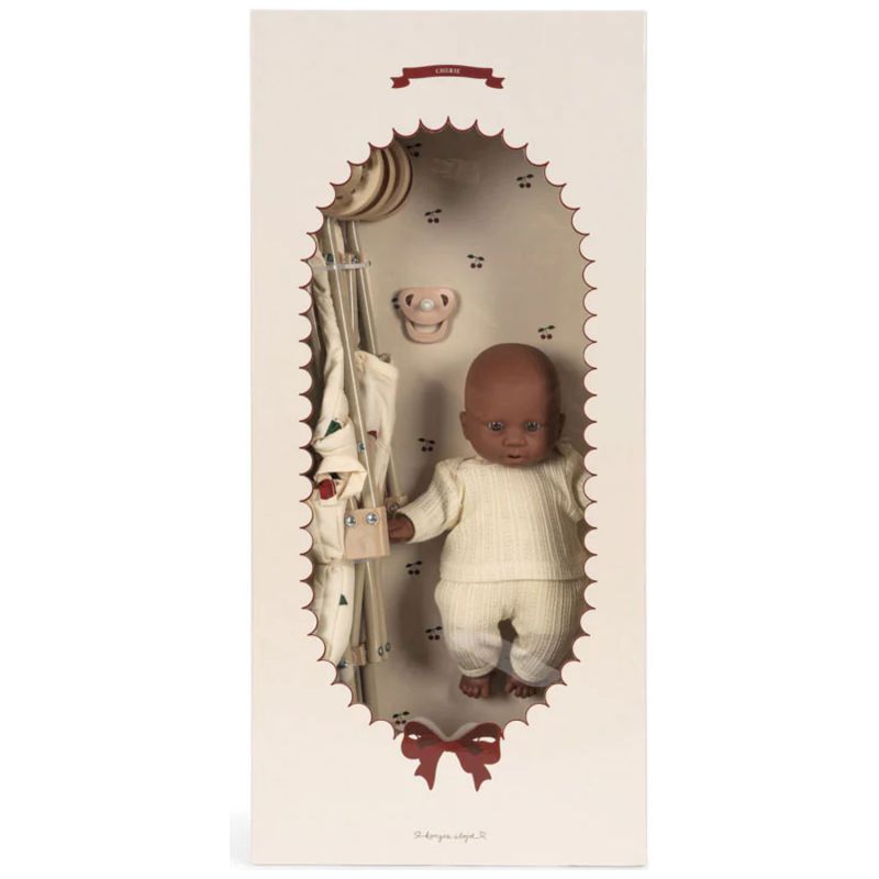 Poussette pour poupée avec poupée Ma Grande Cerise Konges Slojd Packaging 6