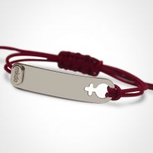 Bracelet I am Fille (or blanc 750°)  par Mikado