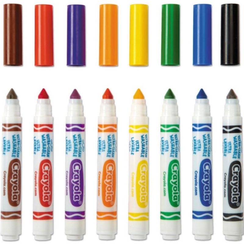 Set de 8 Feutres à l'eau Crayola pour Coloritable DBKids Produit 3