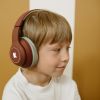 Casque audio rouge KIDYWOLF Ambiance 2