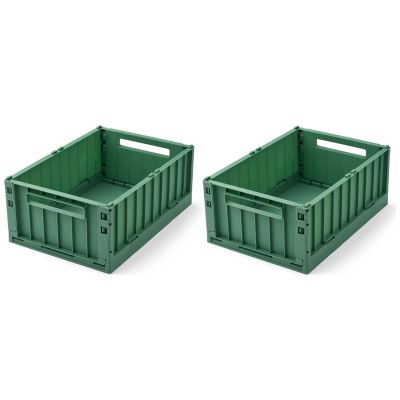Lot de 2 caisses de rangement Weston M Dusty Ivy Liewood