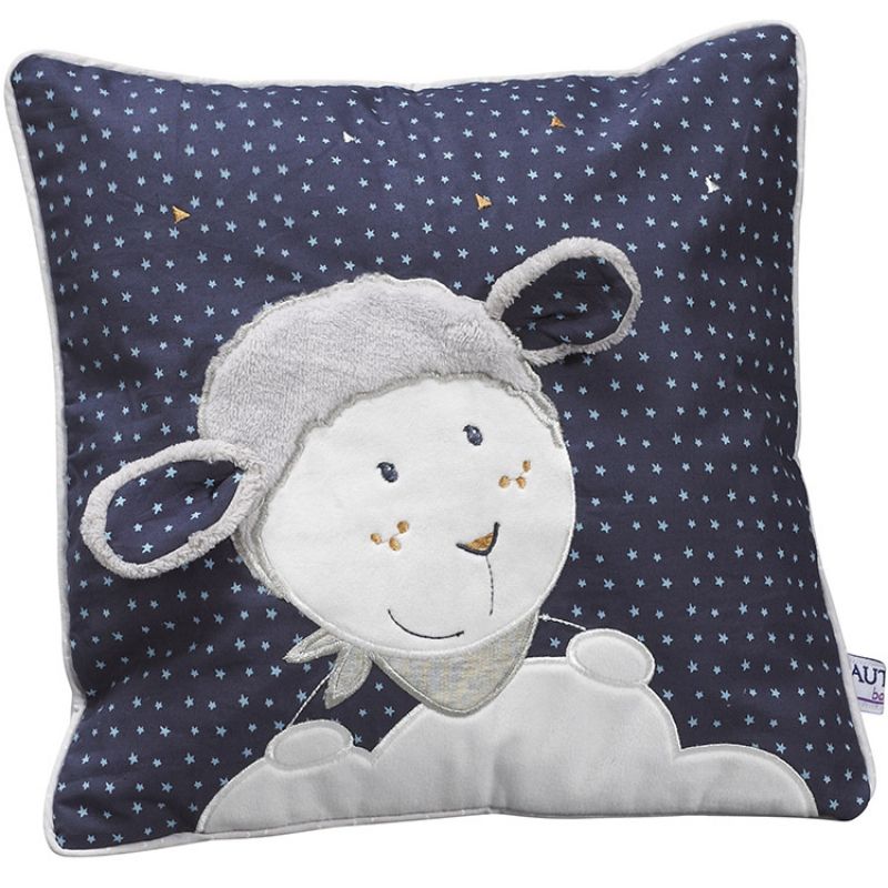 Coussin carré Merlin mouton (30 x 30 cm) Sauthon