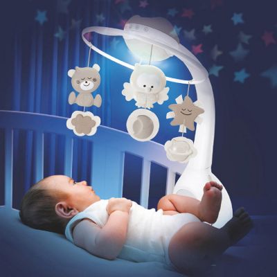 Mobile Musical 3 En 1 Douce Nuit Taupe Infantino