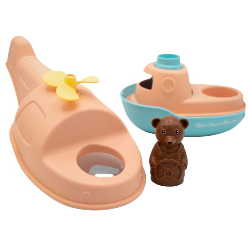 Hélicoptère Bateau de Petit Ours Brun Pêche Simple Produit 3