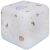 Variation Blanc, orange du produit Veilleuse nomade Cube B Espace de la marque Cloud B