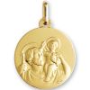 Médaille Saint Christophe personnalisable (or jaune 750°) - Lucas Lucor