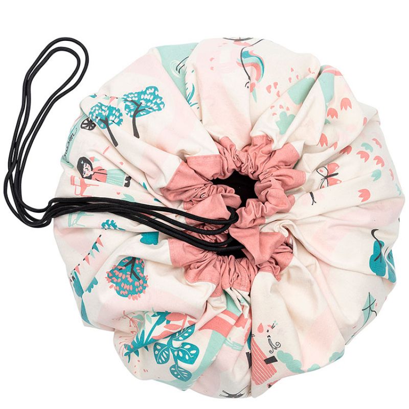 Sac à jouets 2 en 1 réversible Original Print Walk in a park Play&Go Produit 3