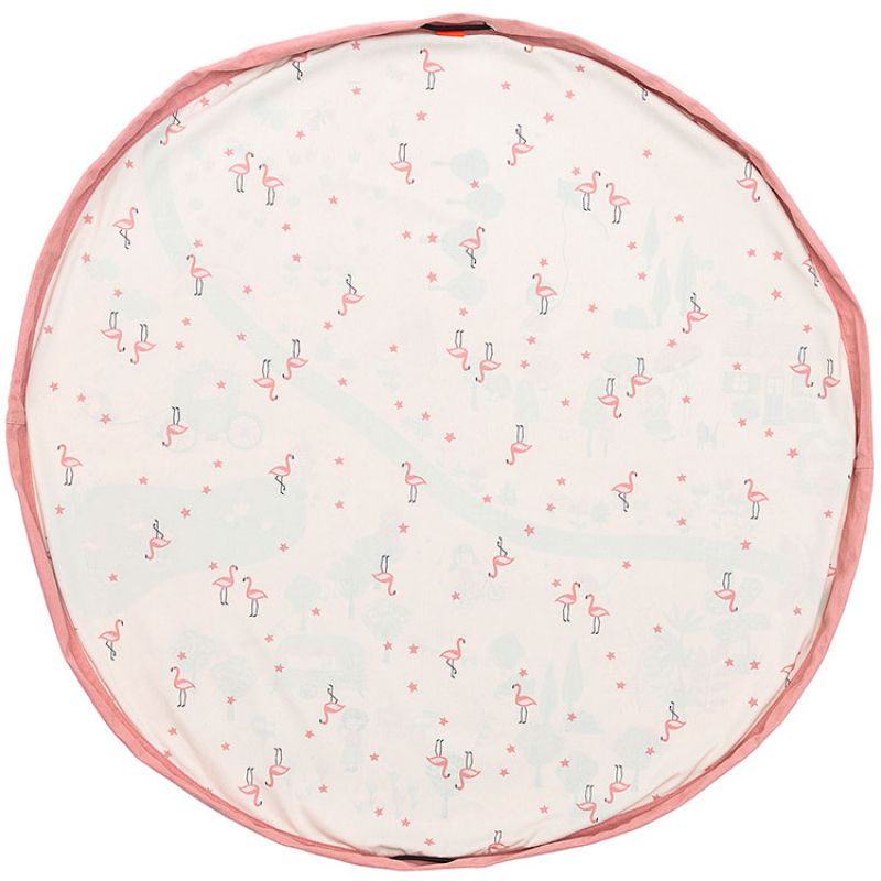 Sac à jouets 2 en 1 réversible Original Print Walk in a park Play&Go Produit ouvert 5