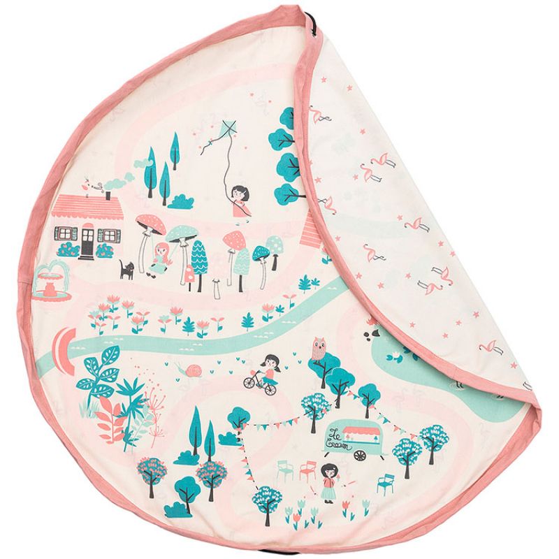 Sac à jouets 2 en 1 réversible Original Print Walk in a park Play&Go Produit 8