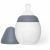Variation Blue grey du produit Biberon anti-colique en silicone Blue Grey (240 ml) de la marque Elhée
