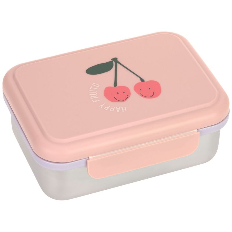 Boîte à goûter inox Happy Fruits Cherry Lässig Produit 1