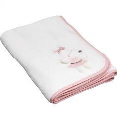 Couverture Polaire Bebe Winnie L Ourson Grise 75 X 100