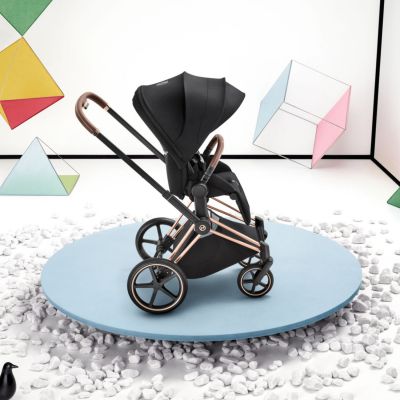 Châssis PRIAM STYLE 2026 Poussette tout-terrain Rose Gold