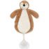 Doudou attache sucette Pingouin caramel - Jollein