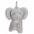 Variation Gris du produit Porte-clés Elephant Safari Friends de la marque Little Dutch