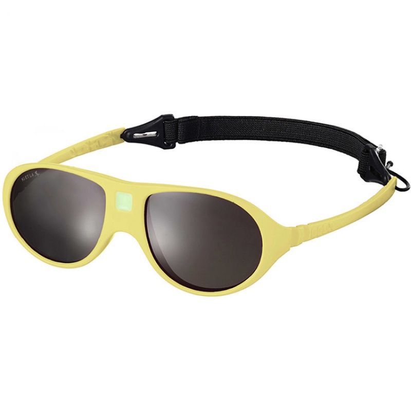 Lunettes de soleil incassables Jokala jaunes (2-4 ans) KI et LA