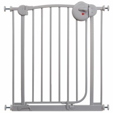 Barrière de sécurité auto close en métal grise  par Angelcare