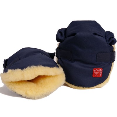 Moufles pour poussette Twoolly bleu marine Kaiser