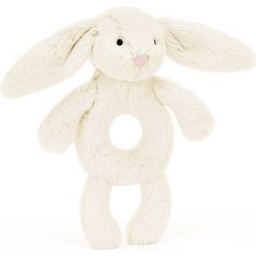 Hochet Bashful Lapin Crème (18 cm)