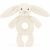 Variation Ecru du produit Hochet Bashful Lapin Crème (18 cm) de la marque Jellycat