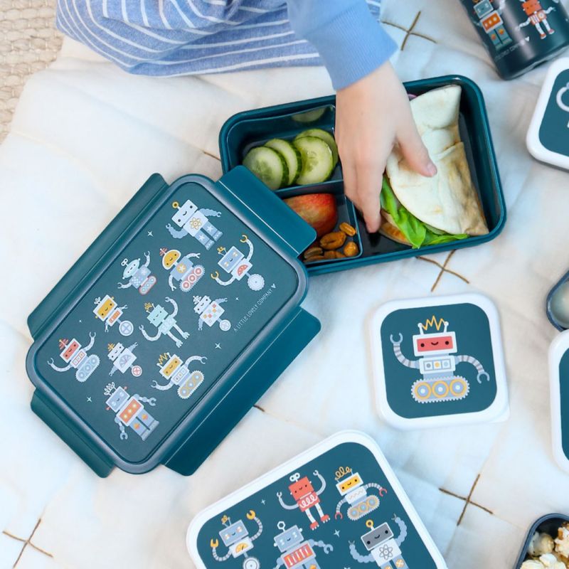 Lunch box Robots (1,2 L) A Little Lovely Company Ambiance 2