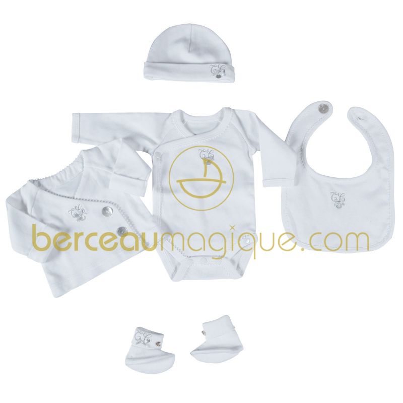 Set de naissance (5 pièces) Tartine et Chocolat