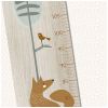 Toise en bois Renard Forêt Edgar personnalisable Charlie et Suzie Ambiance 3