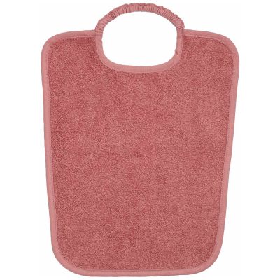 Bavoir maternelle en éponge Rose Trois Kilos Sept