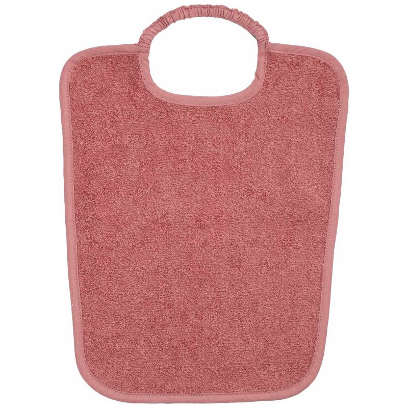 Bavoir maternelle en éponge Rose Trois Kilos Sept Produit 1