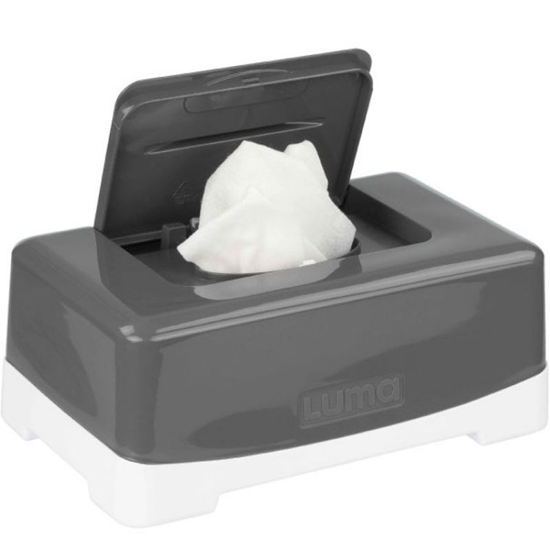 Boîte à lingettes gris foncé Luma Babycare
