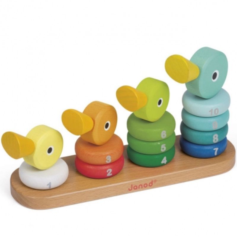 Jeu à empiler canards (14 pièces) Janod