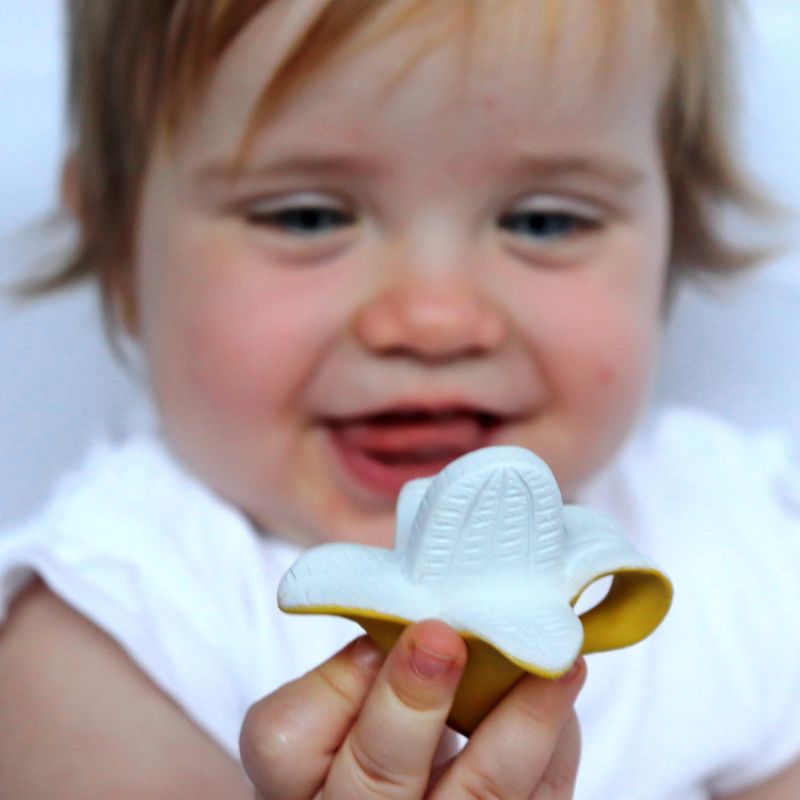 Mini jouet de dentition Hawaii the flower Oli & Carol Produit 7