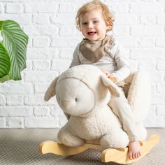 Bascule Teddy Lapidou Mouton écru