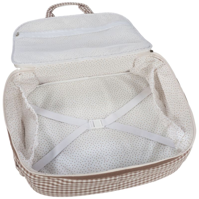 Valise de maternité Praliné Vichy Moka Walking Mum Produit 6