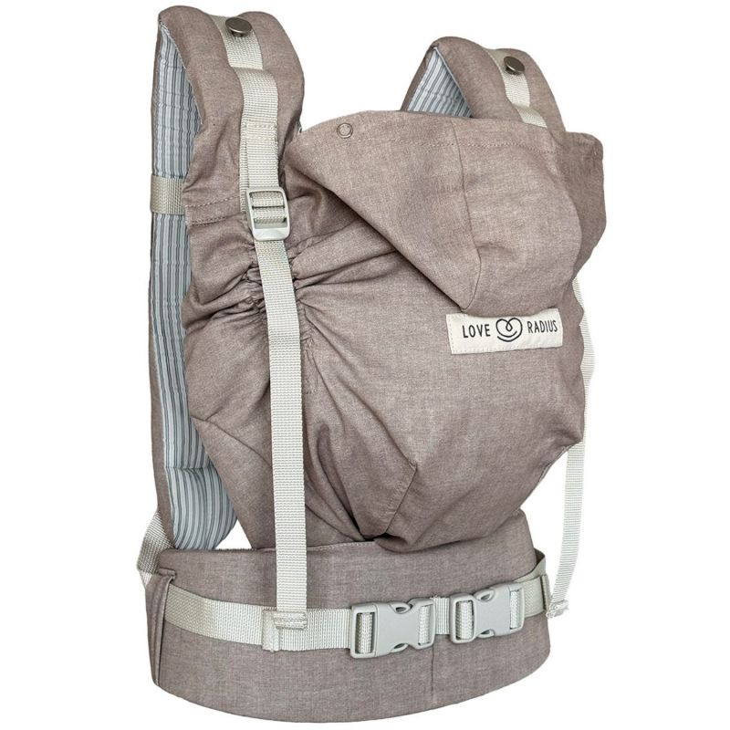 Porte bébé HoodieCarrier 2 Grain de sable Love Radius Produit 1