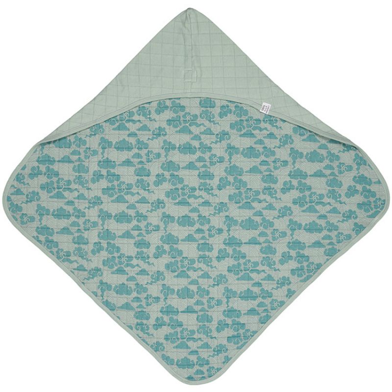Cape de bain Bubbler Solid Vert d'eau (90 x 90 cm) Lodger
