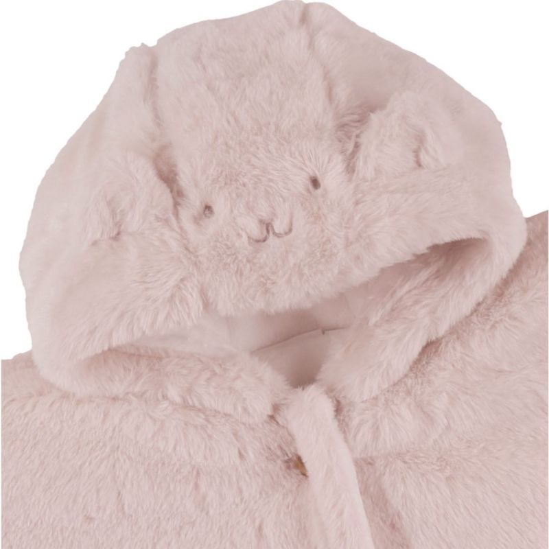 Poncho en Groloudoux Rose (6-18 mois) Noukie's Produit 3