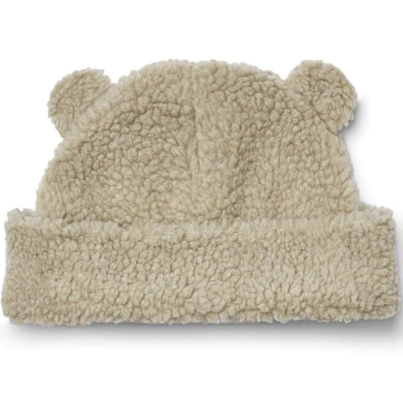 Bonnet ours en teddy Bibi Mist (1-2 ans) Liewood
