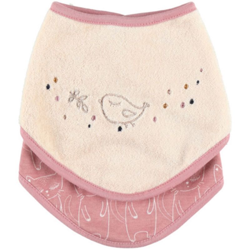 Lot de bavoirs  de naissance Imagine (2 pièces) Noukie's
