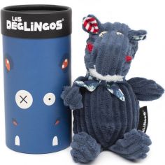 Peluche Simply Hippipos l'Hippopotame (22 cm) - Les Déglingos