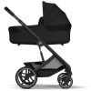 Poussette citadine Balios S avec nacelle S Lux 2026 Moon Black Cybex Produit 3