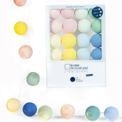 Coffret guirlande lumineuse fonction veilleuse La petite case Camille La case de cousin paul