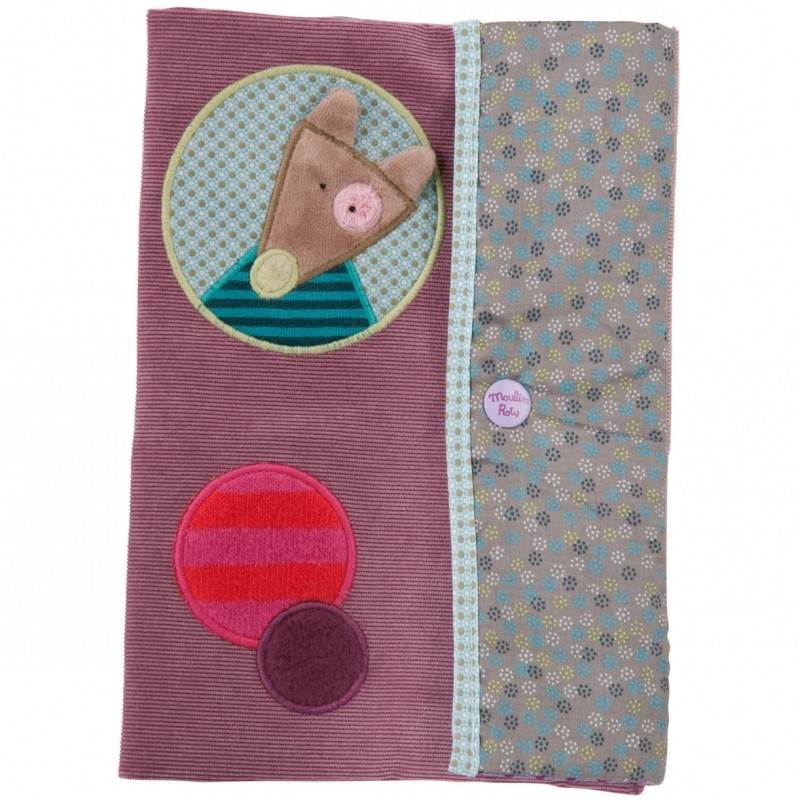 Protège carnet de santé Jolis pas Beaux Moulin Roty