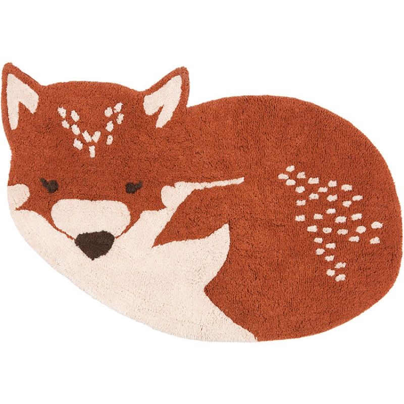 Tapis lavable loup Little Wolf (70 x 110 cm) Nattiot Produit 1 grande taille