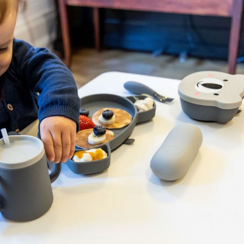 Set repas en silicone Koala (4 pièces) TUM TUM Ambiance 9