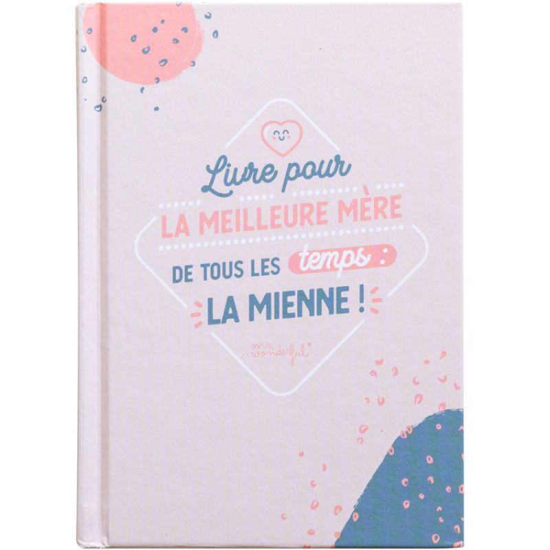 Livre à personnaliser pour la meilleure mère de tous les temps Mr. Wonderful