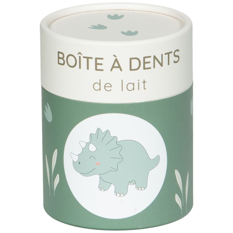 Boîte à dents de lait dinosaure Amadeus Les Petits Packaging 4