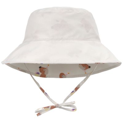 Chapeau réversible anti-UV Ice Cream et Chien (3-6 mois)